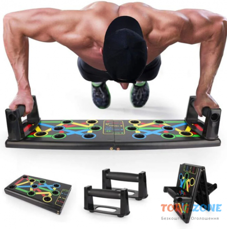 Платформа для отжиманий push up rack board, доска для отжиманий push up board Одесса - изображение 1