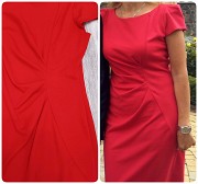 Червона сукня міді р.50-52 Dorothy Perkins практична зручна доставка із м.Хмельницький