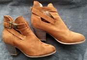 Стильні короткі черевики ботильйони Atmosphere р.40 (устілка 26) коричневі доставка из г.Хмельницкий