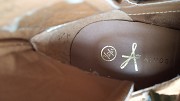 Стильні короткі черевики ботильйони Atmosphere р.40 (устілка 26) коричневі доставка із м.Хмельницький
