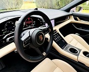 120 Спорткар Porsche Taycan 4S фиолетовый на прокат для тест драйва Київ