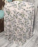 Блідо-рожева блуза з блакитними квітами H&M р.50-52 доставка із м.Хмельницький