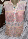 Жіноча блуза без рукавів з V подібним вирізом р.48-50 Colours of the world доставка из г.Хмельницкий