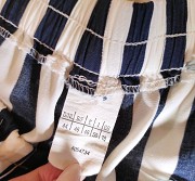 Жіночі кюлоти брюки літні легкі у смужку р.50-52 тканина віскоза доставка із м.Хмельницький
