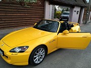 140 Honda S2000 желтый кабриолет аренда с водителем на съемки свадьбу Київ