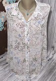Літня легка блуза без рукавів майка з асиметричним низом H&M р.48-50 доставка із м.Хмельницький
