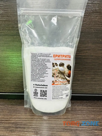 Ерітрітол / Erythritol NUTS CLUB 500 гр. Суми - зображення 1