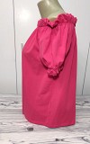 Блуза яскрава рожева бавовна Lapia р.48-50 зібрана зверху Туреччина доставка із м.Хмельницький