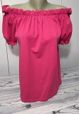 Блуза яскрава рожева бавовна Lapia р.48-50 зібрана зверху Туреччина доставка из г.Хмельницкий