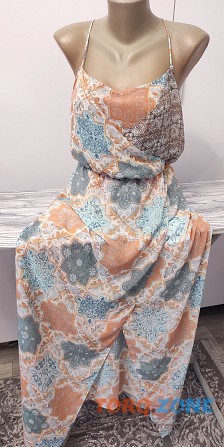 Сукня довга легка сарафан на тонких бретелях р.46 відрізна Pepe Jeans плаття Хмельницький - зображення 1