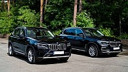 036 BMW X3 черный внедорожник на прокат без водителя аренда с водителем Київ