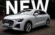 041 Bнедорожник Audi Q8 белая прокат аренда с водителем без водителя Киев