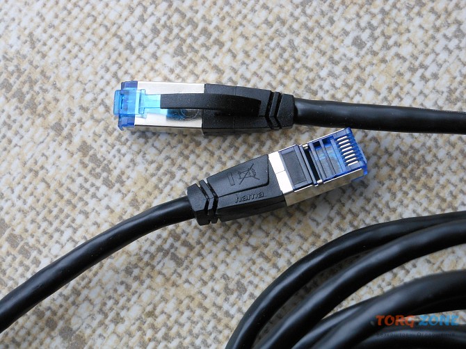 Интернет кабель RJ45 Hama 5 м, патч-корд Винница - изображение 1