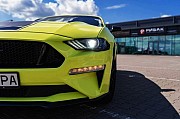 128 Ford Mustang GT 3.7 салатовый спорткар заказ аренда с водителем на съемки к Київ