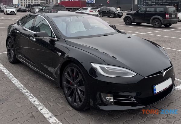 229 Прокат авто на свадьбу Tesla Model S Performance черный с водителем Киев - изображение 1