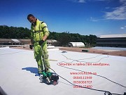 Монтаж и пайка ПВХ мембраны. Кровельные работы. Днепр