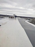 Ремонт, устройство плоской кровли, ПВХ мембраной Днепр
