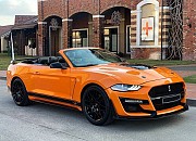 398 Кабриолет Ford Mustang GT оранжевый прокат аренда Київ