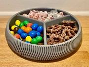 Кругла миска для закусок та їжі Дніпро