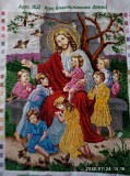 Ікона з чеського бісеру Ісус благословляє дітей Львів