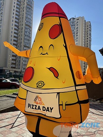 Надувная реклама пицца Київ - зображення 1
