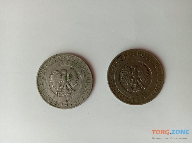 Монеты 20 Злотых 1973 и 1976 Львов - изображение 1
