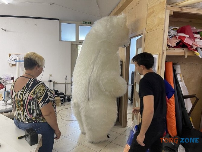 Начните продвижение с надувным костюмом белого медведя Киев - изображение 1