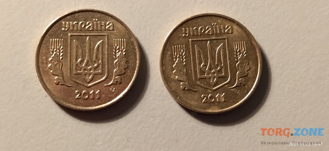 Монети України 10 коп. 2011 року немагнітні Львов - изображение 1