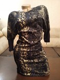 Платье bronze / dark-blue p. S доставка из г.Винница