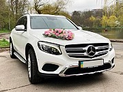 071 Внедорожник Mercedes Benz GLC 250d белый заказать на свадьбу Київ