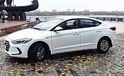 167 Hyundai Elantra 2018 белая аренда Київ