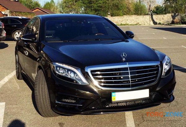 085 Mercedes W222 S500l AMG черный прокат Киев - изображение 1