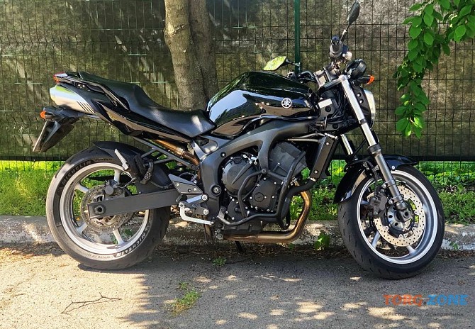 Прокат мотоцикла Yamaha FZ6N Fazer без водителя 60$/сутки Київ - зображення 1