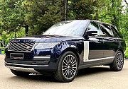 221 Внедорожник Range Rover Long синий аренда прокат без водителя Киев