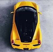 145 Спорткар Ferrari 458 Italia Daytona желтый на прокат Київ