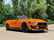 059 Ford Mustang GT оранжевый кабриолет заказ авто на прокат без водителя Киев