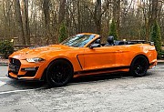 059 Ford Mustang GT оранжевый кабриолет заказ авто на прокат без водителя Киев