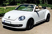 020 Кабриолет Volkswagen Beetle белый прокат без водителя Киев