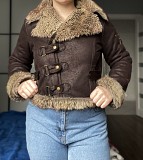 Куртка дублена жіноча, жіноча куртка дублена не натуральна доставка із м.Львів