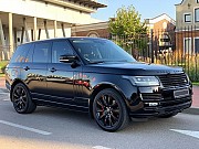 222 Внедорожник Range Rover Autobiography 5.0 Supercharger черный аренда прокат без водителя Киев