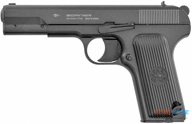Пневматичний пістолет Borner TT Blowback Київ - зображення 1