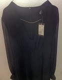 Платье вечернее шифоновое с бисером черное новое "H&M" размер EVR 34 и 38 состав 100% polyester Киев
