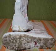 Продам б/у стильные матерчатые сапоги ТМ «cushe» на девочку доставка із м.Харків