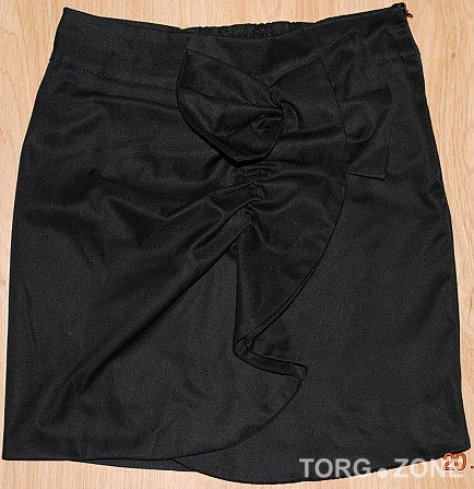 Продам б/у юбку для школы (украина) чёрного цвета Харьков - изображение 1