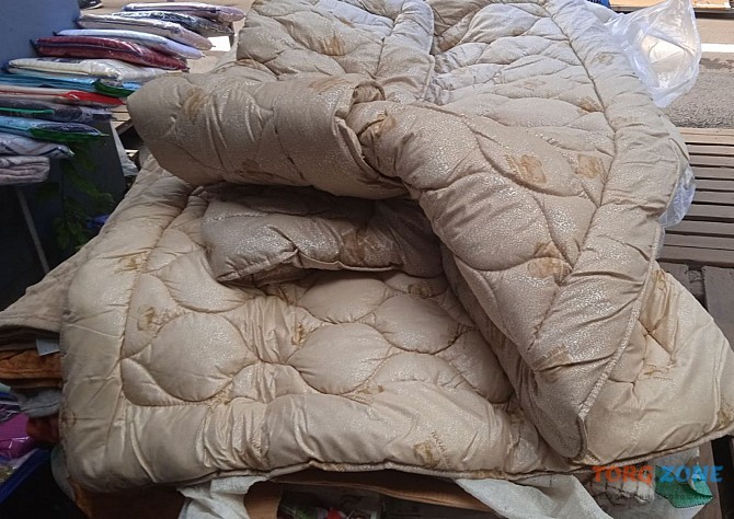 Одеяло овечья шерсть Vital Textile ткань микрофибра Хмельницкий - изображение 1