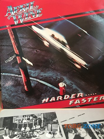 Продам платівку April Wine – Harder.....faster *1979 Славута - зображення 1