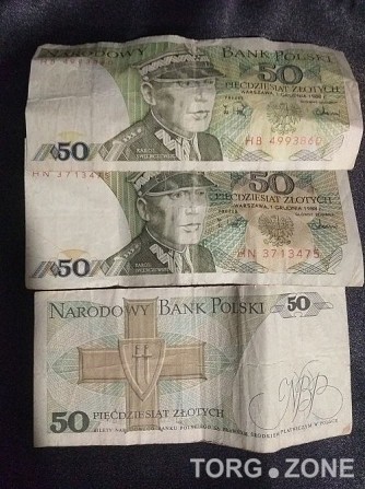 Банкноты Польши 1988 год Вінниця - зображення 1