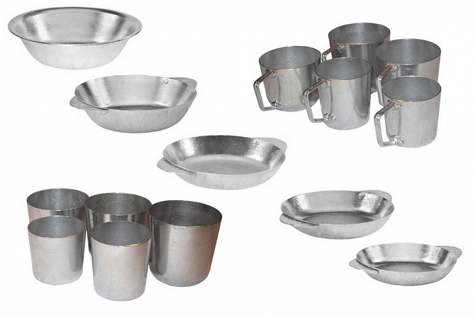 Алюмінієві тарілки, кухлі та стакани . Кам'янець-Подільський - зображення 1